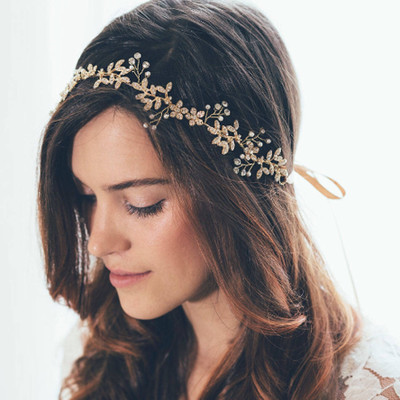 The Crystal Handmade Bridal Wedding Hair headband